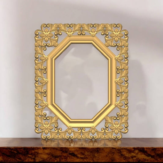 3D frame from wood.