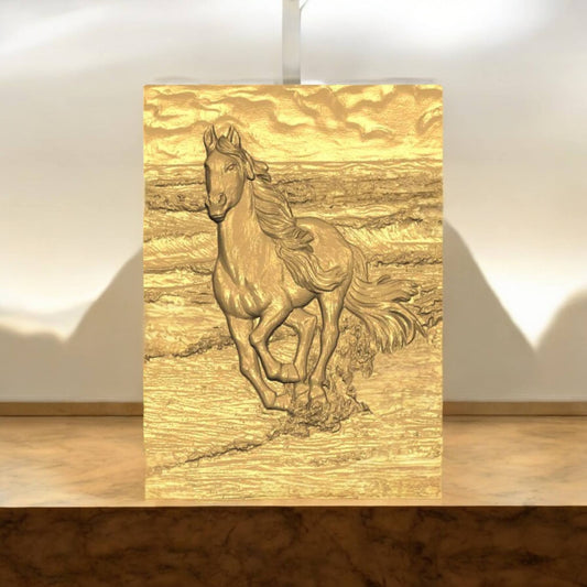 3D picture made of wood. (Oak) 250x300mm